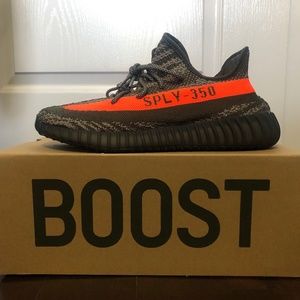 Adidas Yeezy 350 V2 Carbon / Dark Beluga